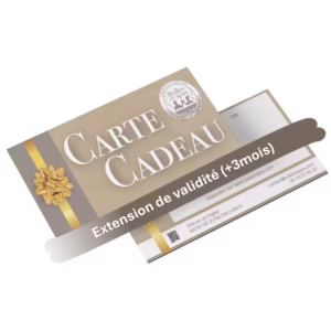 [Carte cadeau] Extension de validité